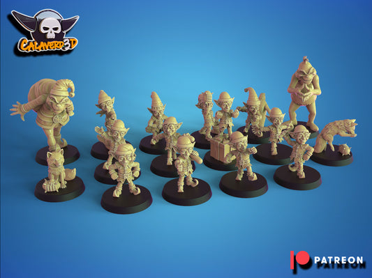 Goblin Christmas Fantasy Football Team  - Calaverd