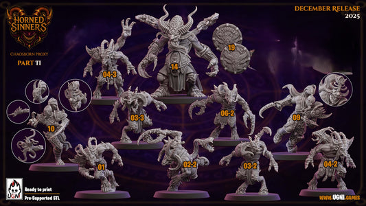 Chaos Chosen Fantasy Football Team  - Horned Sinners UGNI