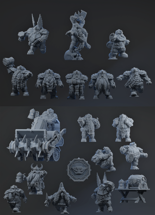 Dwarf Fantasy Football Team Brutefun