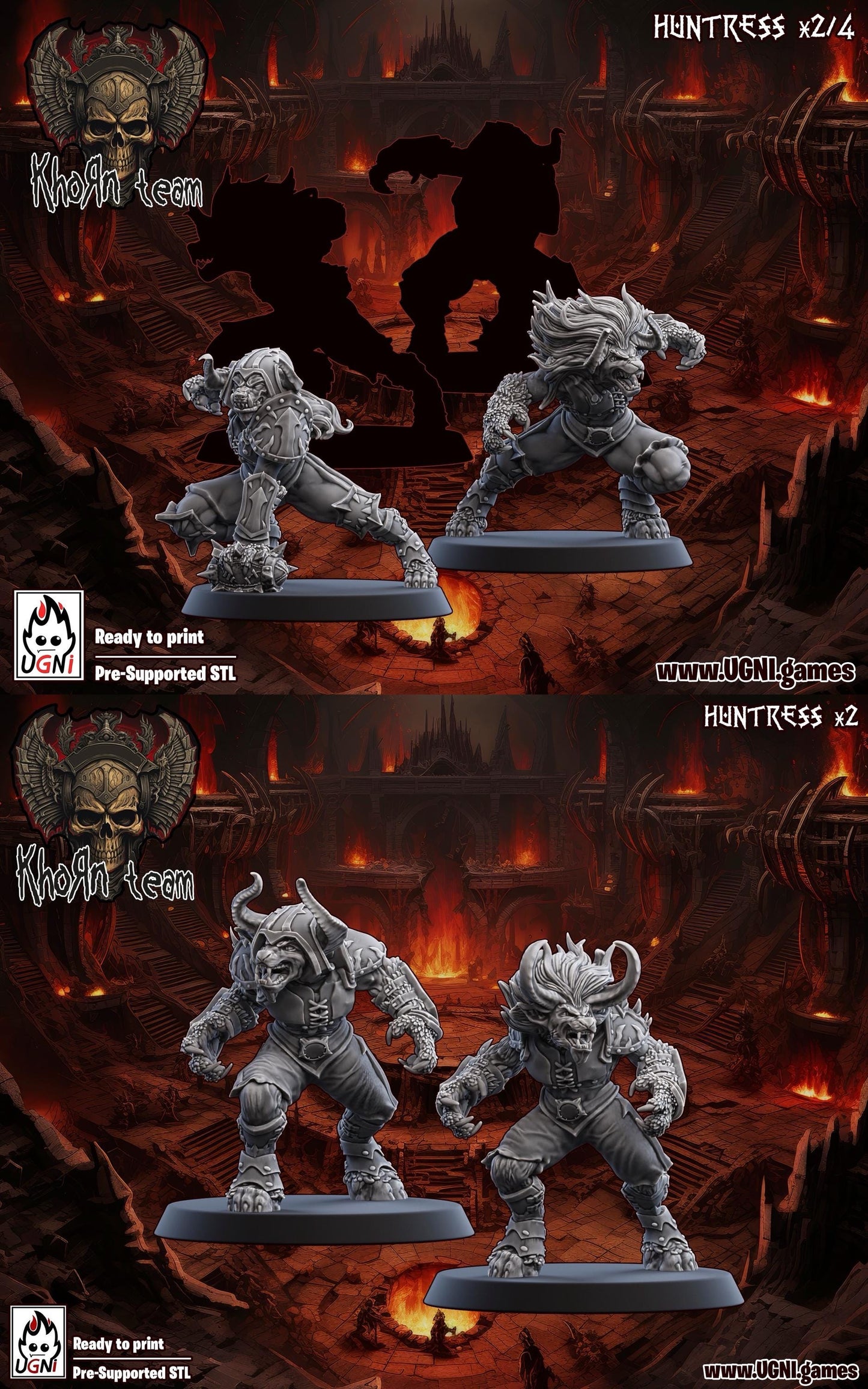 Chaos KhoЯn Team 'Bloody Valkyrie' Proxy Fantasy Football Team - UGNI