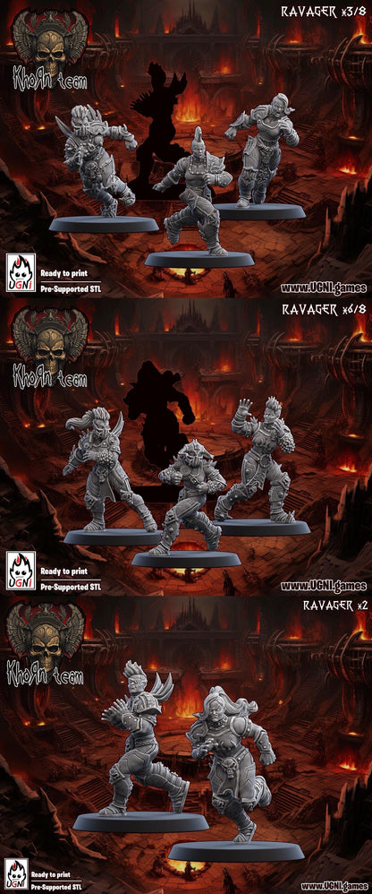 Chaos KhoЯn Team 'Bloody Valkyrie' Proxy Fantasy Football Team - UGNI
