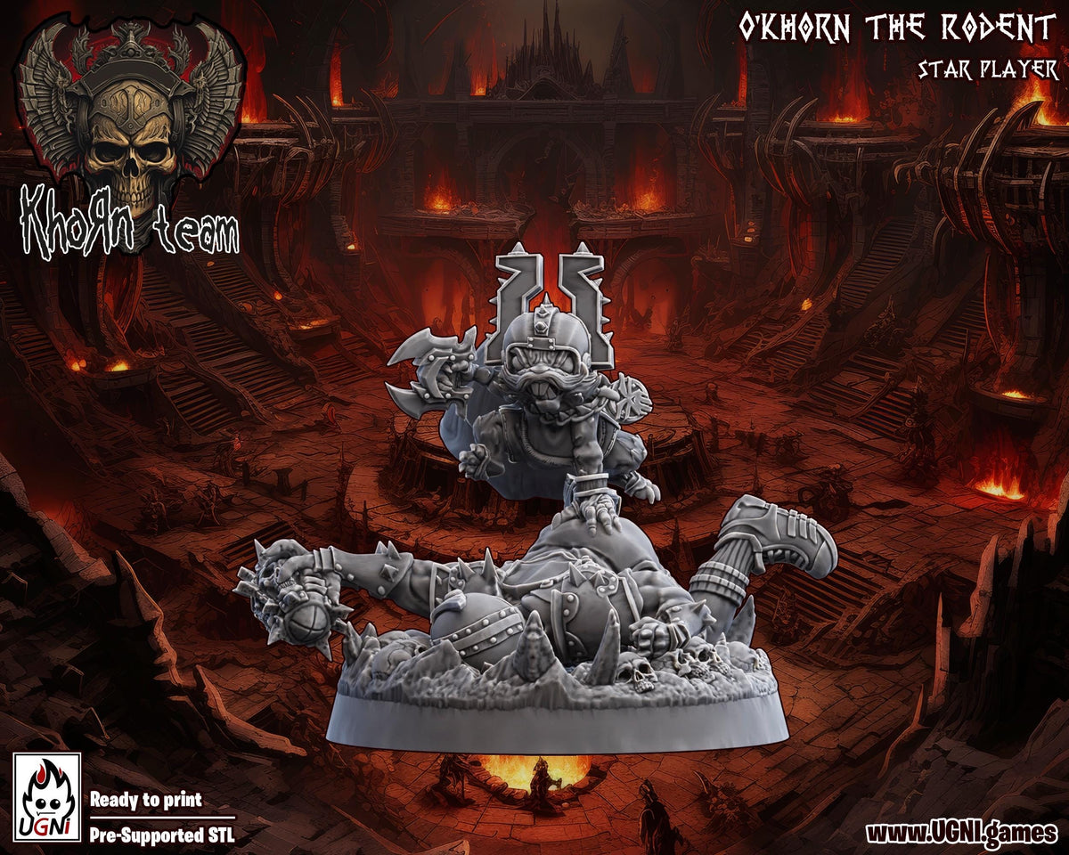 Chaos KhoЯn Team 'Bloody Valkyrie' Proxy Fantasy Football Team - UGNI