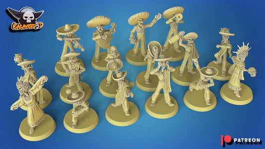 Tomb Pharoah Dia de muertos Team Fantasy Football Team - Calaverd