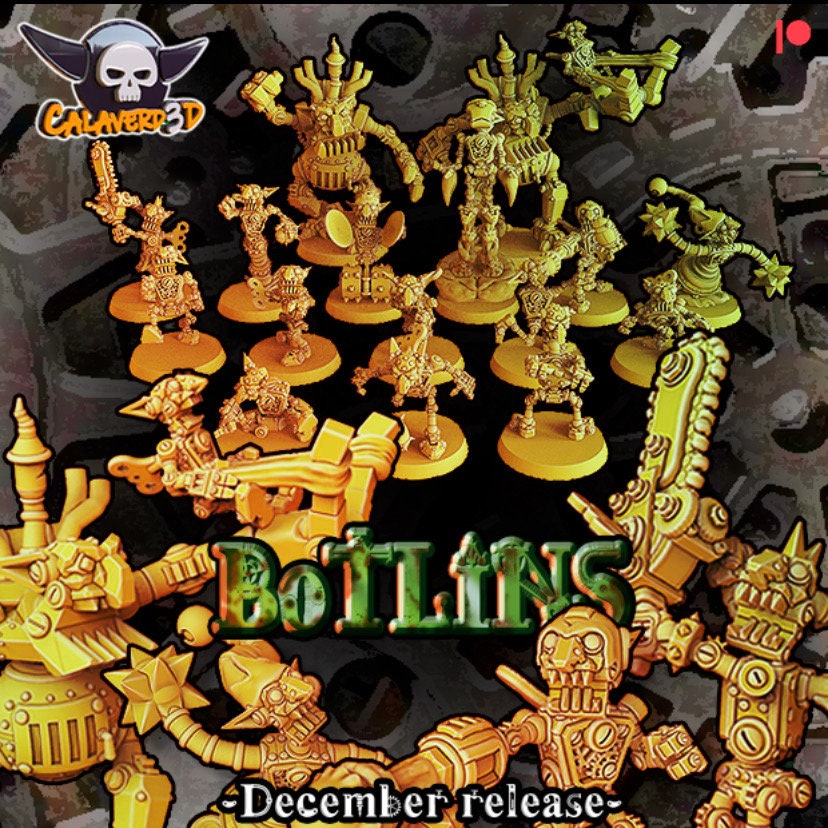 Snotlings ‘Botlings’ Fantasy Football Team - Calaverd