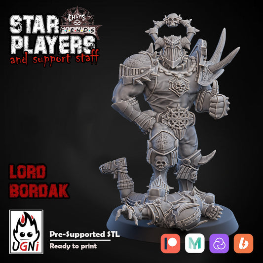 Lord Bordak Fantasy Football Star Player UGNI