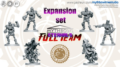 Undead Fantasy Football Team  - RN Studios Mythbowl Eternals