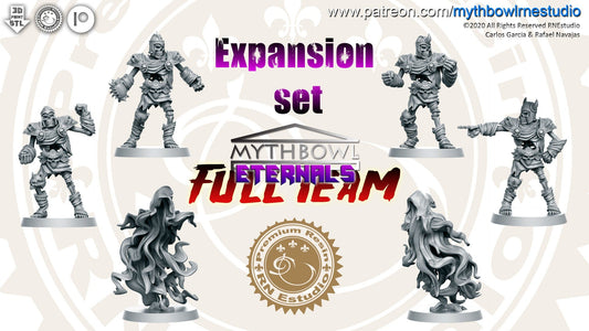 Undead Fantasy Football Team  - RN Studios Mythbowl Eternals
