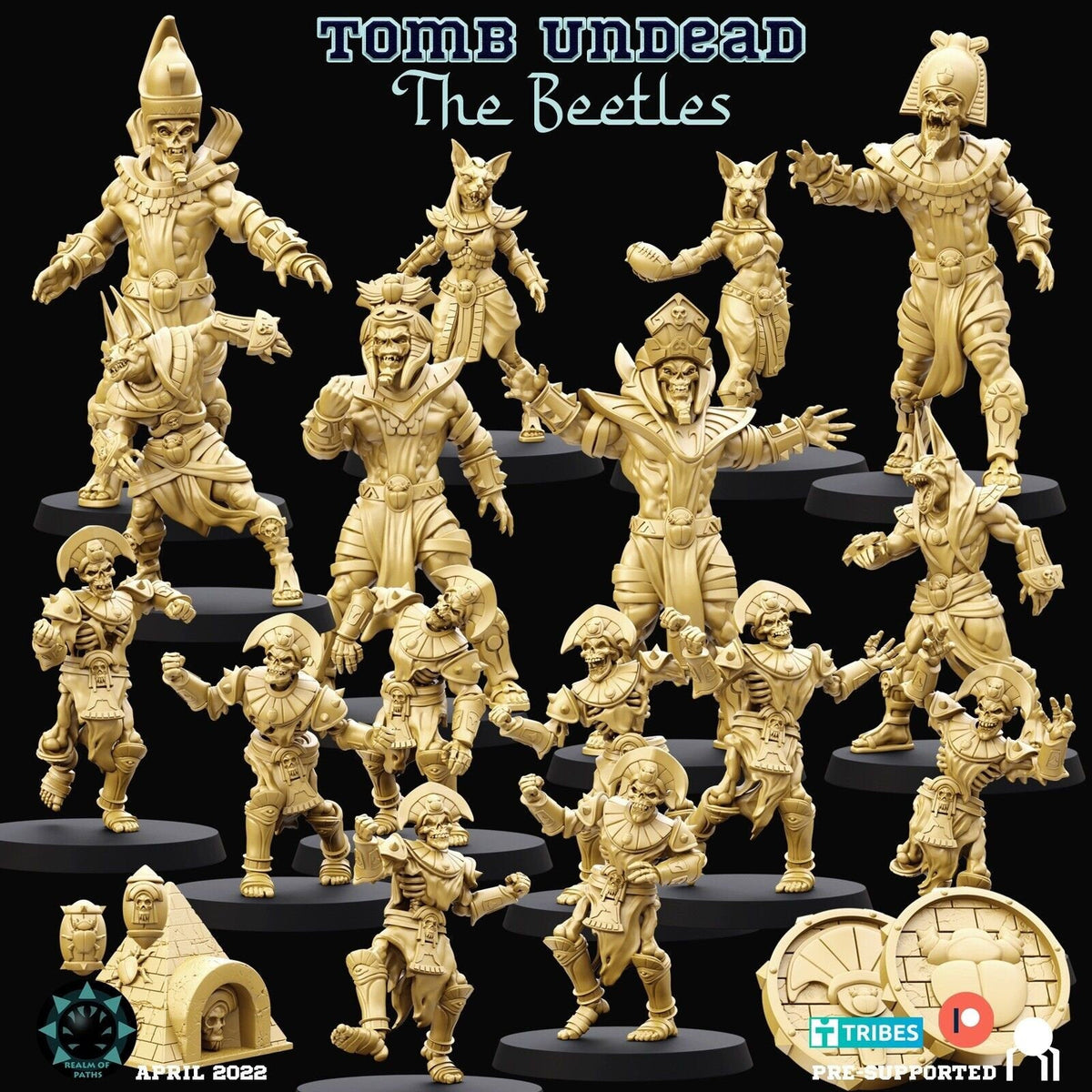 Tomb Undead ‘The Beetles’ Fantasy Football Team - ROP
