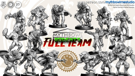 Rodents Fantasy Football Team  - RN Studios Mythbowl