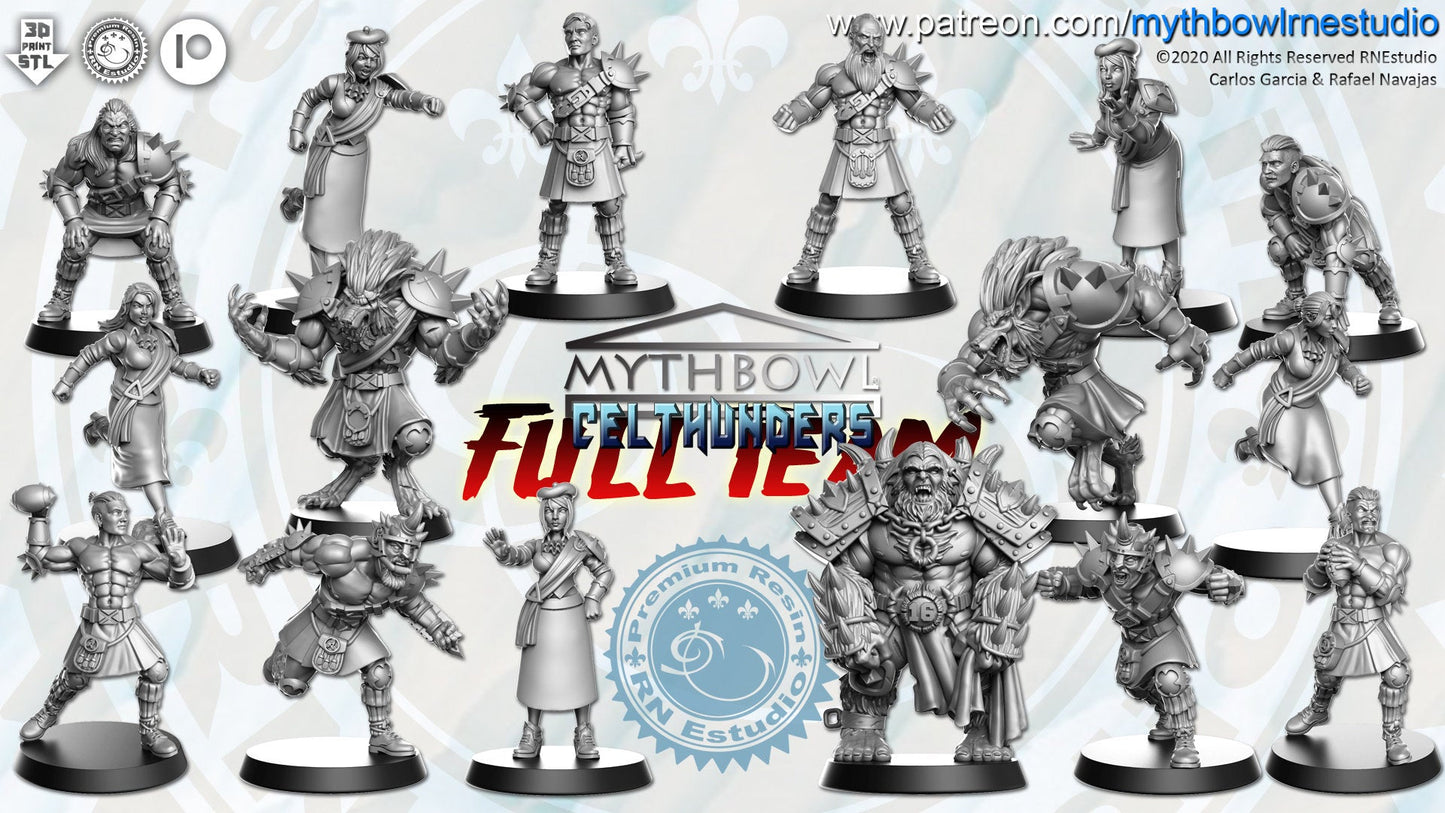Norse Celthunter  Fantasy Football Team  - RN Studios Mythbowl