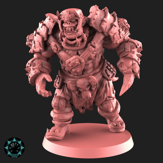Orc Vatork Bone Cruncher Fantasy Football Star Player / Big Guy - ROP
