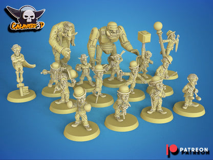 Cinema Goblins Fantasy Football Team & Support staff -
