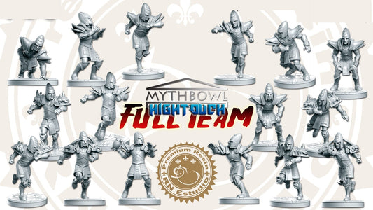 Elven / High Elves Fantasy Football Team  - RN Studios Mythbowl Hightouch