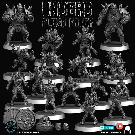 Undead ’Flesh Eaters' Fantasy Football Team -