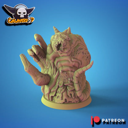 Chaos Nurgle Fantasy Football proxy Team  'The Fallout Riders' Calaverd