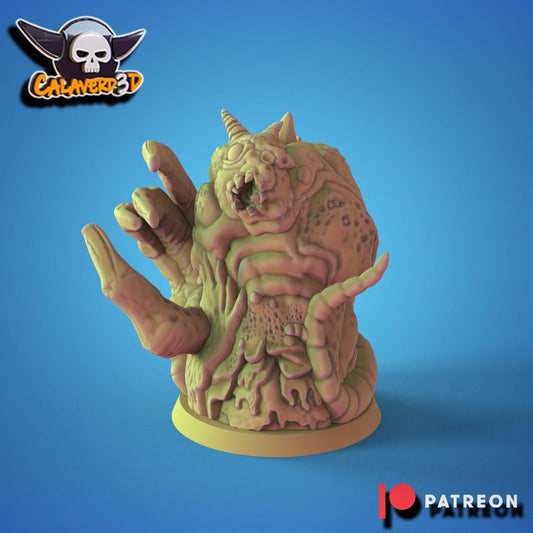 Chaos Nurgle Fantasy Football proxy Team  'The Fallout Riders' Calaverd