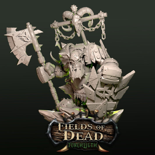 D&D Fantasy RPG gaming set -  studio miniatures Fields of Dead