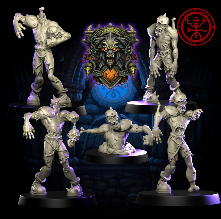 Undead / Necromantic Fantasy Football  Team   - Twilight Thrillers TLM