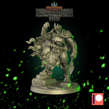 D&D Fantasy RPG gaming set -  studio miniatures Tomb of the Skeleton King