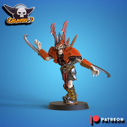 Undead Deathshroud Skeleton Fantasy Football proxy star player  22 Calaverd