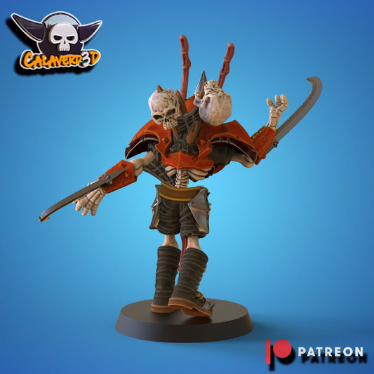 Undead Deathshroud Skeleton Fantasy Football proxy star player  22 Calaverd