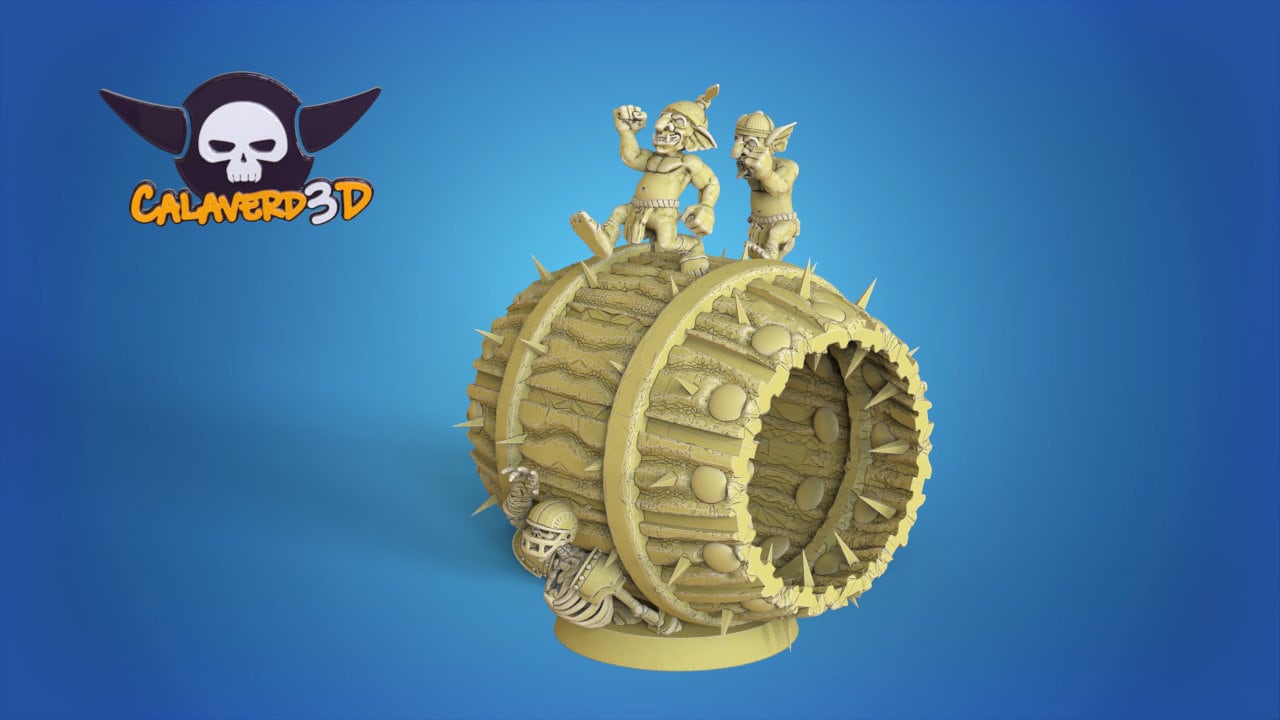 Pump Wagon roller Fantasy Football - Calaverd