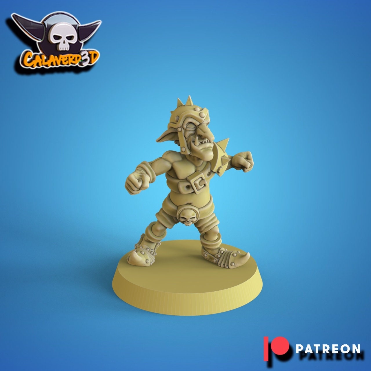 The Skull Breakers Orcs Fantasy Football Team  - 3D *New for May 23*