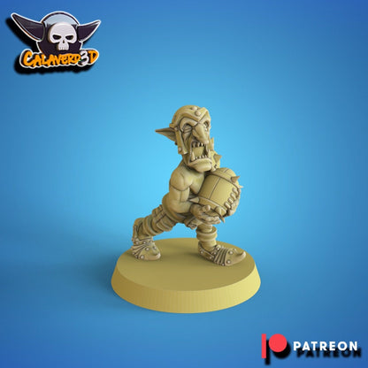 The Skull Breakers Orcs Fantasy Football Team  - 3D *New for May 23*