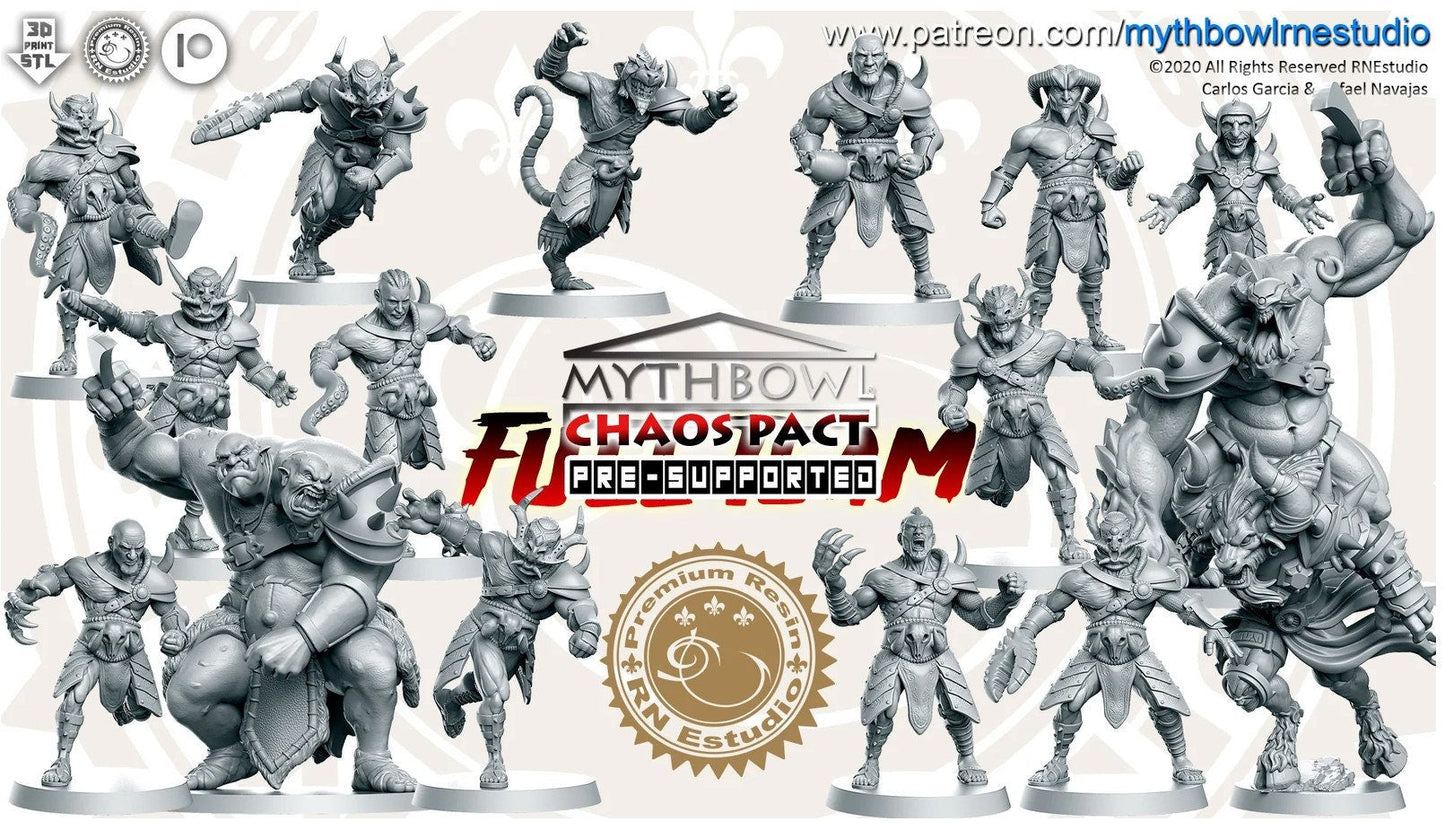 Chaos Renegade Fantasy Football Team  - RN Studios Mythbowl Chaos Pact