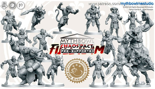 Chaos Renegade Fantasy Football Team  - RN Studios Mythbowl Chaos Pact