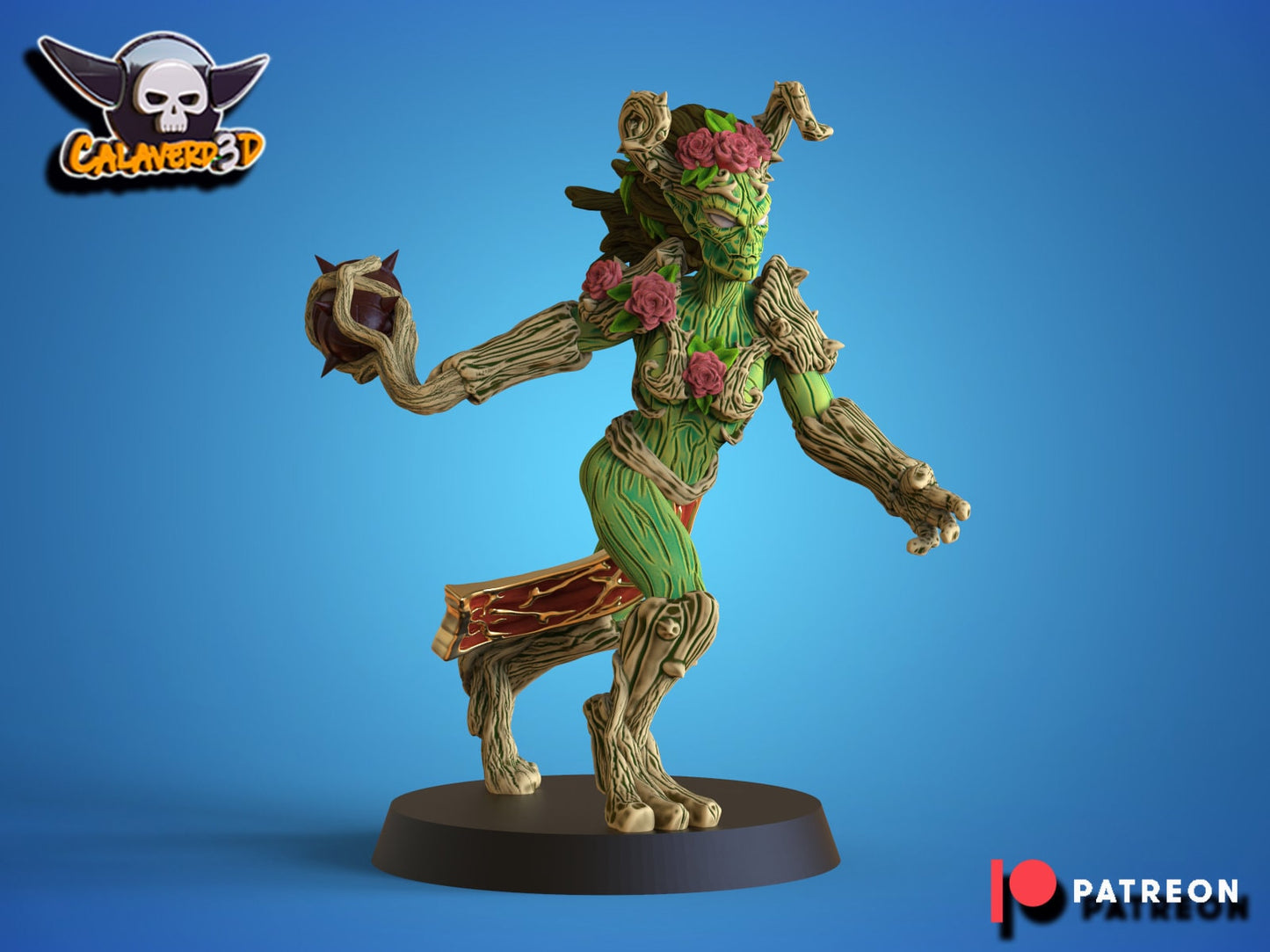 Treeman Willow Bark proxy star player Fantasy Football Team - 3D