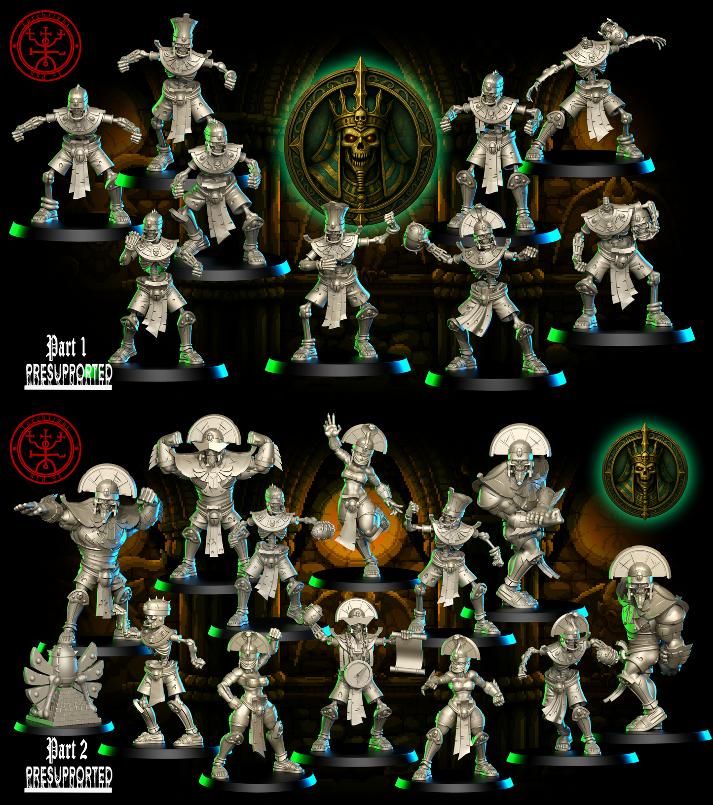 Khemri Osteopharaosis Fantasy Football team - Torchlight TLM