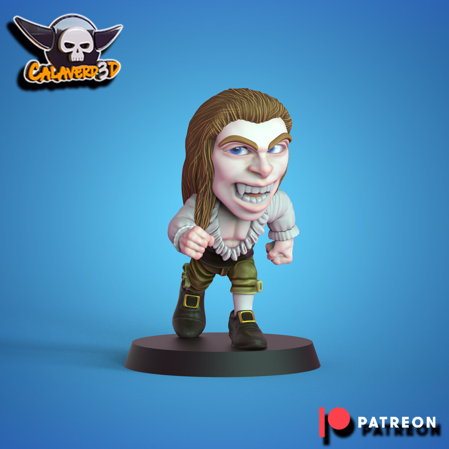 Chibi Vampire Team Fantasy Football proxy Team Calaverd