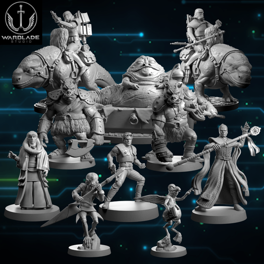 February 2026 Collection - Star Wars Legion Shatterpoint compatible Warblade