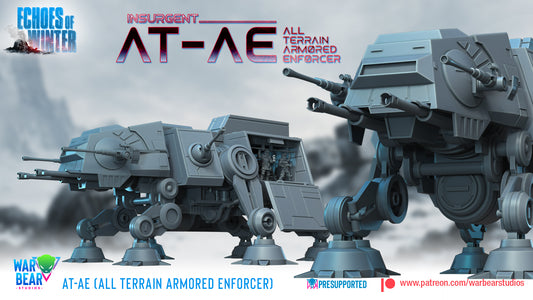 Insurgent AT-AE (Armored Enforcer) Star Wars RPG Legion Shatterpoint War Bear