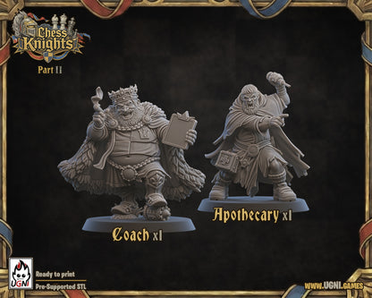 Chess Knights Fantasy Football Team -