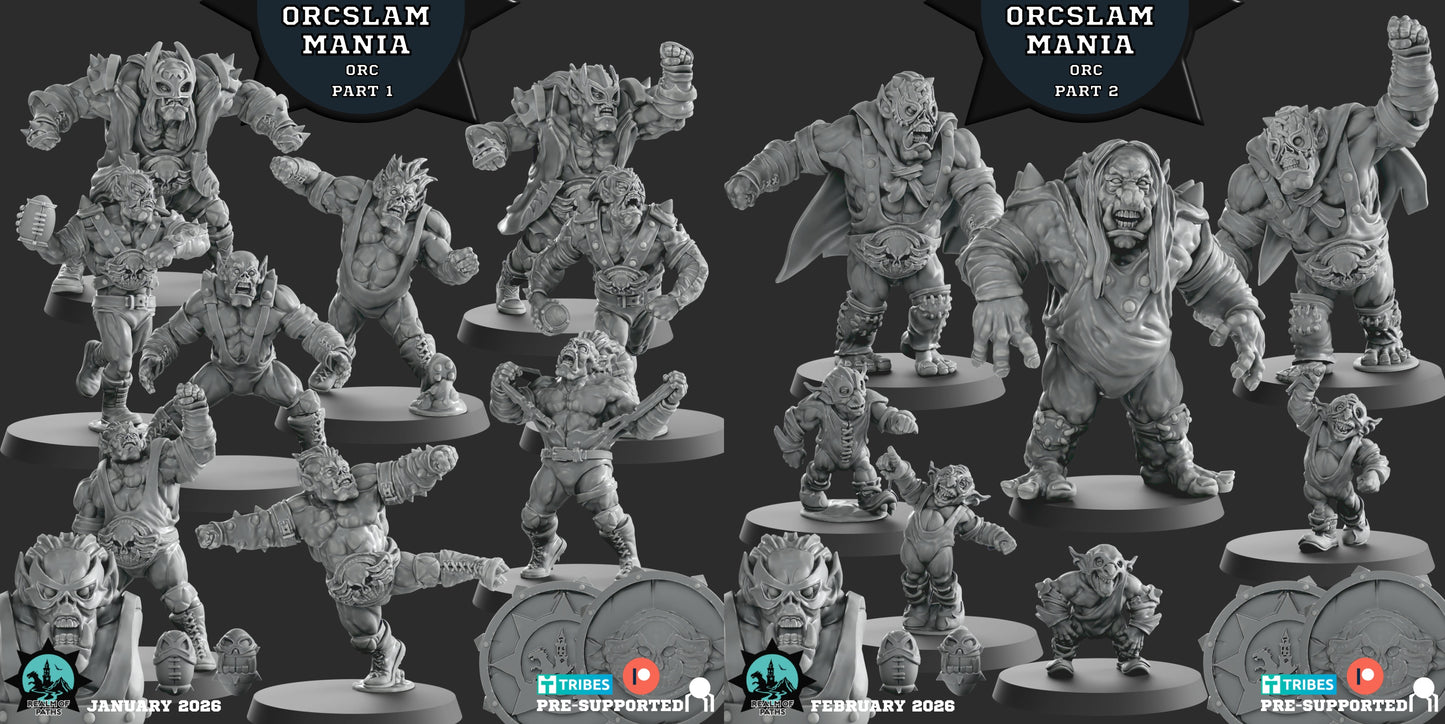 ORC- ORCSLAM MANIA Fantasy Football Team  -