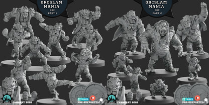 ORC- ORCSLAM MANIA Fantasy Football Team  -