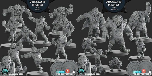 ORC- ORCSLAM MANIA Fantasy Football Team  -