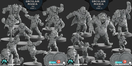 ORC- ORCSLAM MANIA Fantasy Football Team  -