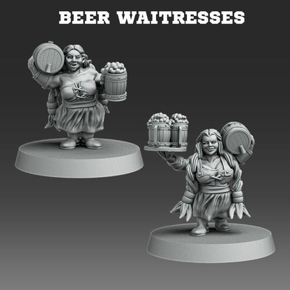 Dwarf support staff Fantasy Football Team  - cheerleaders, coach, apothecary ROP