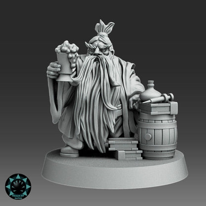 Dwarf support staff Fantasy Football Team  - cheerleaders, coach, apothecary ROP