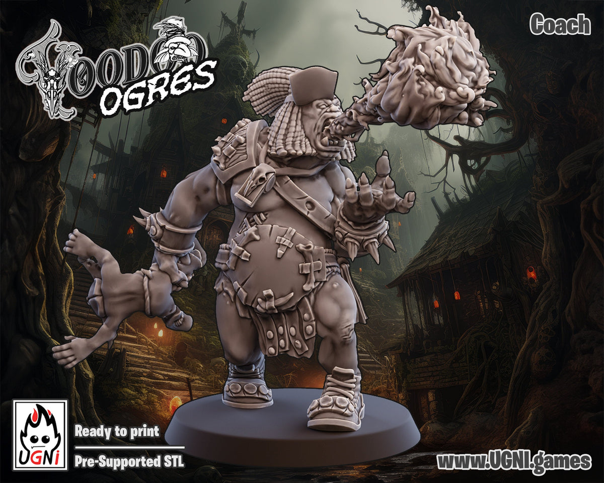 Ogre/Snots Apothecary, Coach & Cheerleader - Support Staff Fantasy Football UGNI