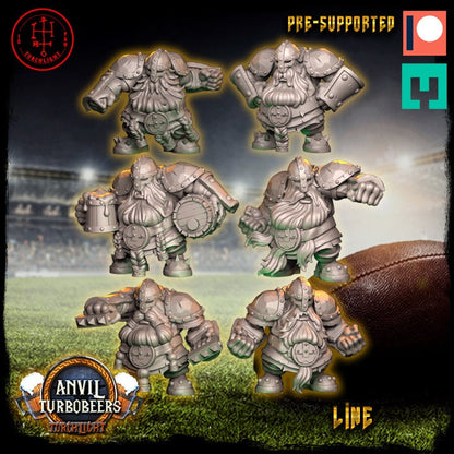 Dwarf Anvil Turbobeers Fantasy Football team - TLM