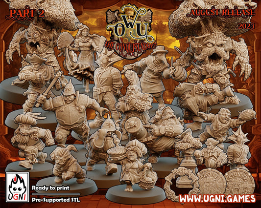 Old World Union / Human Fantasy Football Team - Conquistadors OWU UGNI