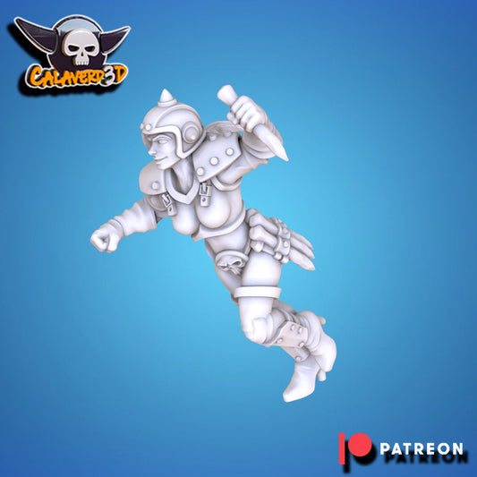 Human female Zara proxy star player Fantasy Football Team - Calaverd
