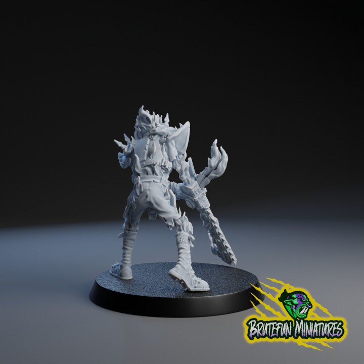 Skeleton chainsaw Slice Star player Fantasy Football - BF