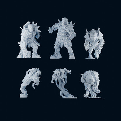 Necromantic Horror / Undead Fantasy Football Complete Team - Necromancer Brutefun