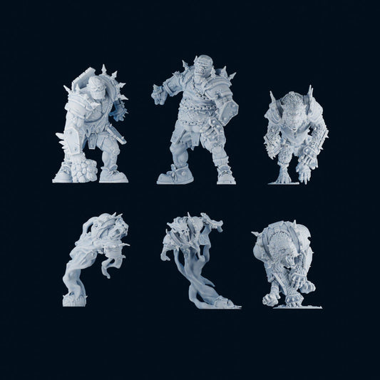 Necromantic Horror / Undead Fantasy Football Complete Team - Necromancer Brutefun