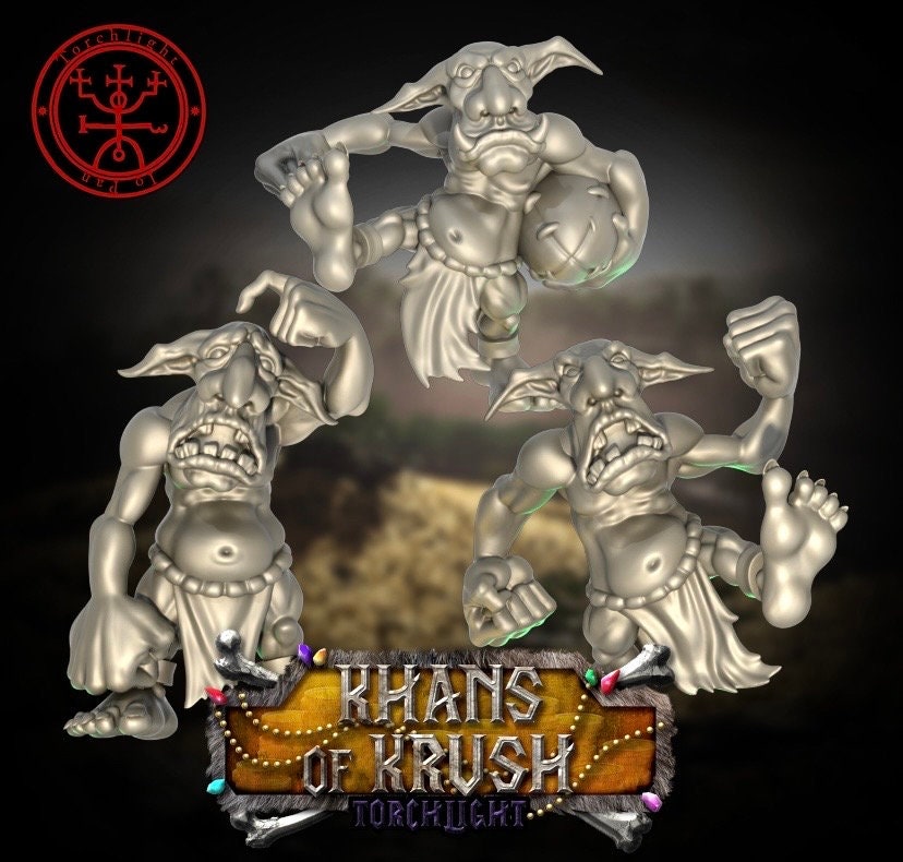 Ogre team - Khans of Krush Fantasy Football Team - TLM